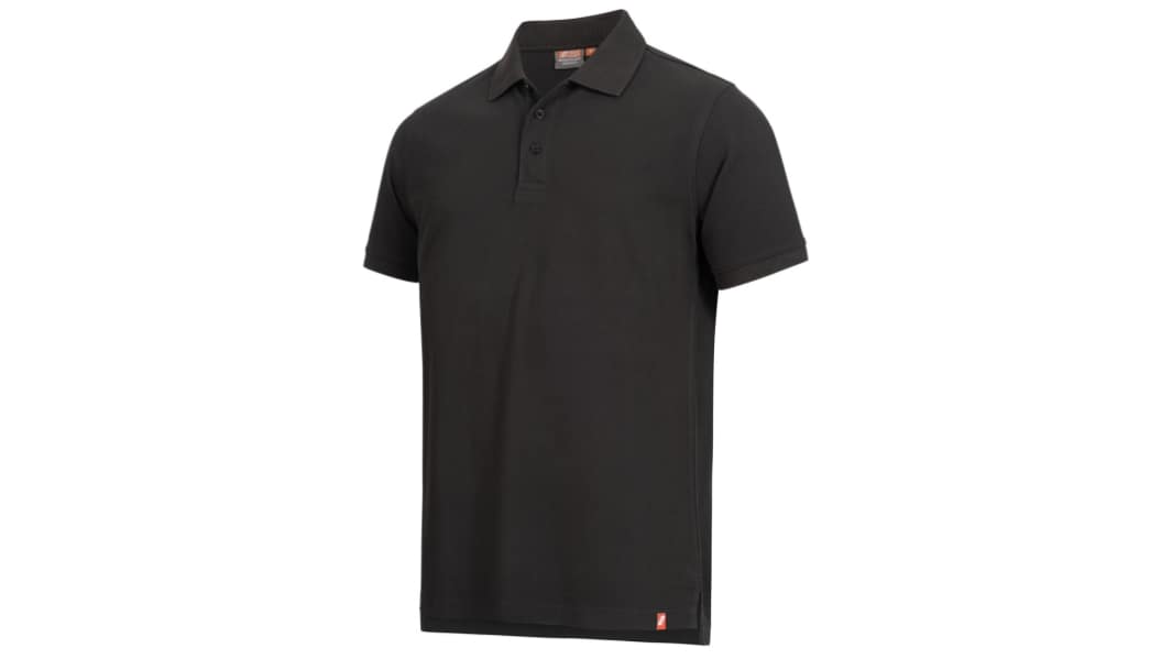 NITRAS SAFETY 7010 Black Cotton Polo Shirt
