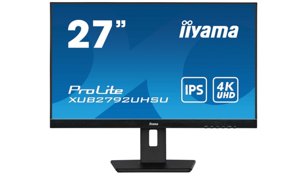 iiyama ProLite 27in LED Monitor, 3840 x 2160