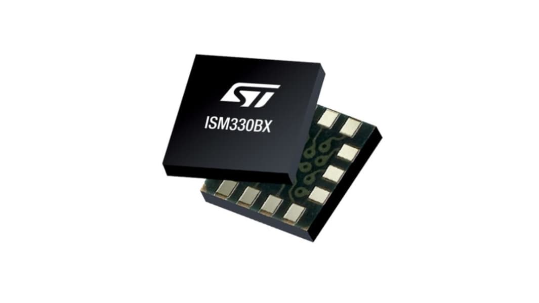 STMicroelectronics 6-Axis Surface Mount Sensor, LGA-14L, I2C, MIPI I3CSM, SPI, 14-Pin