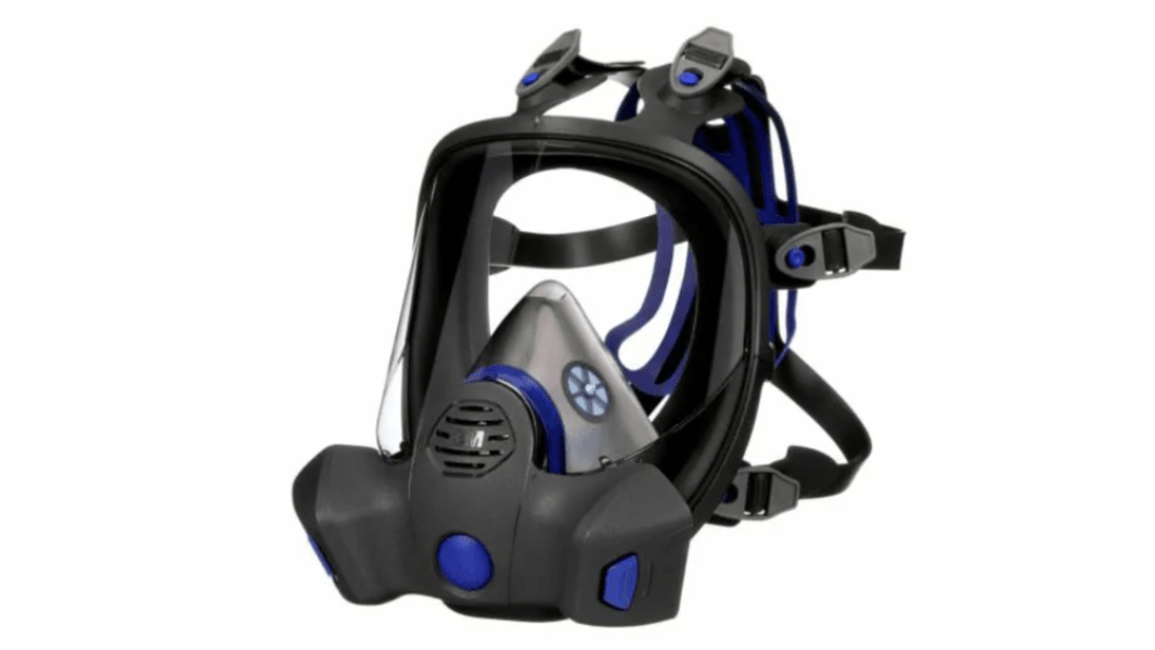 3M FF-800 Series Full-Type Respirator Mask, Size L