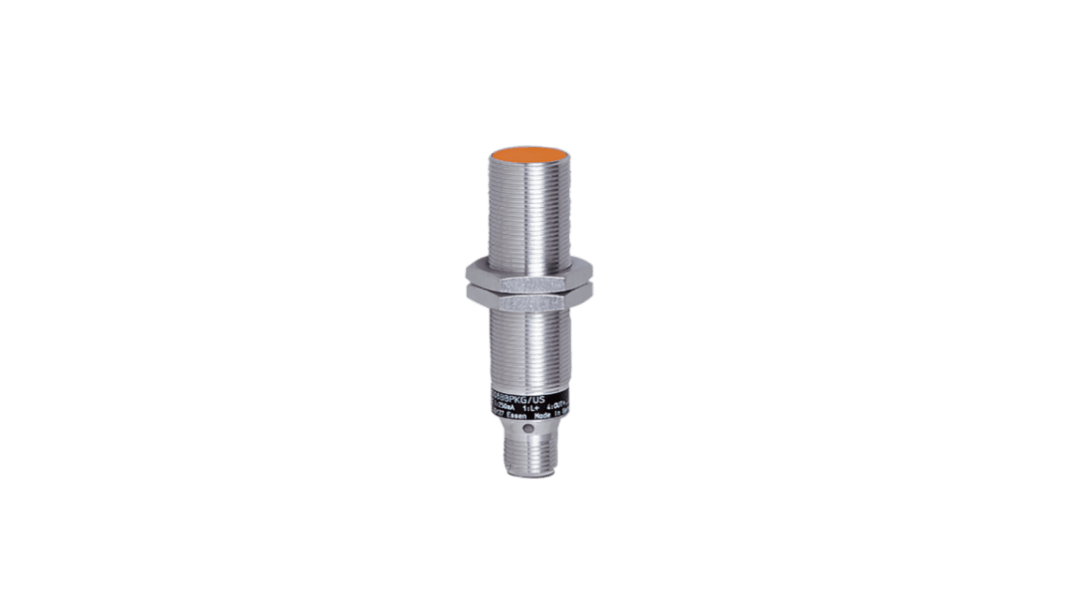 ifm electronic Inductive Threaded Barrel Proximity Sensor, M18, 5 mm Detection, PNP/NPN NO/NC, 10 → 55 V dc