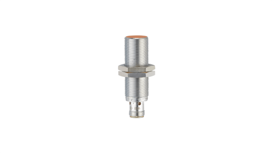 Sensore di prossimità Cilindro filettato ifm electronic, M18, rilevamento 8 mm, 10 → 30 V CC