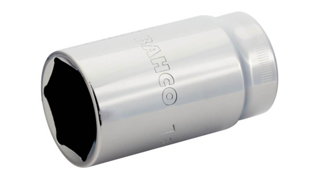Bahco 1/2 in Drive 1-1/4in Standard Socket, 1-1/4in, 82.6 mm Overall Length