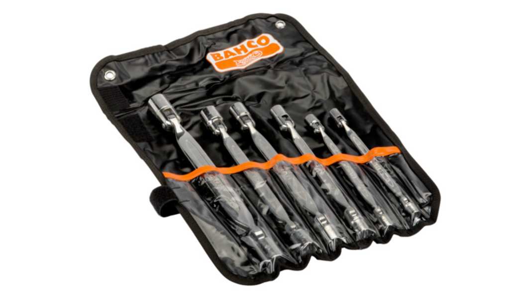 Bahco 4040M Series 6-Piece Spanner Set, 8 x 9, 10 x 11, 12 x 13, 14 x 15, 16 x 17, 18 x 19 mm