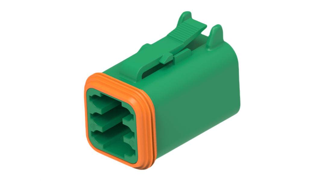 TE Connectivity DT06-6S, 6P , 2 Rangées Connecteur automobile Femelle type 6 WAY PLUG