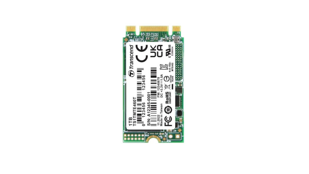Transcend TS1TMTE460T M.2 2242 1 TB Internal SSD Hard Drive