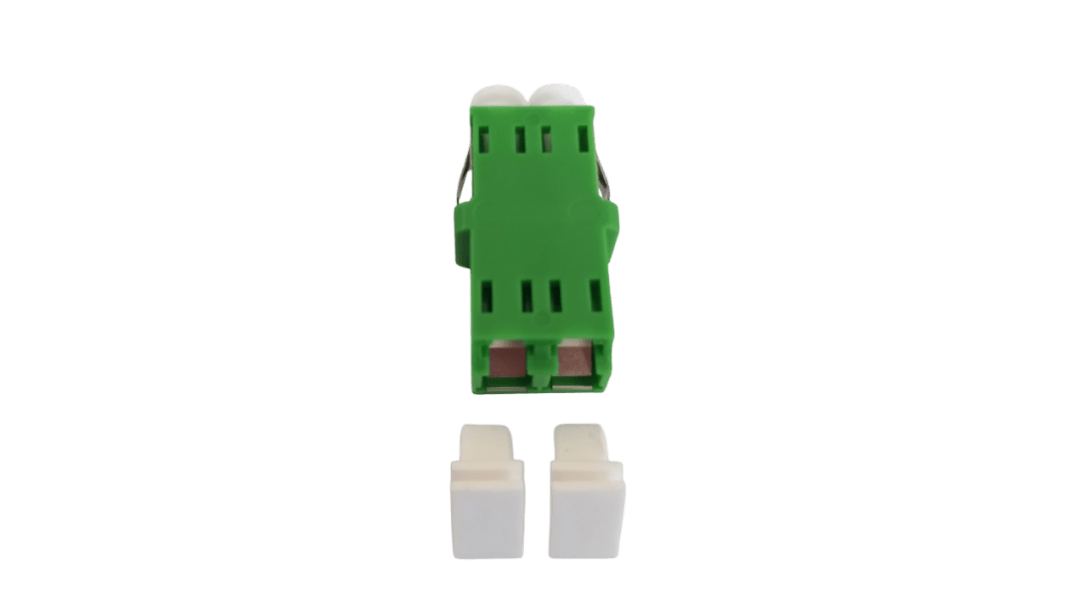 RS PRO LC to APC Multimode, Single Mode Duplex Fibre Optic Adapter, 0.1dB Insertion Loss