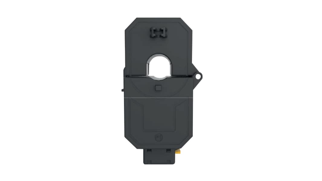 RS PRO Stromwandler Klappkern, Stromschienenmontage, Kabelbinder, 30:1 150A, Leitermaß 18.5mm, 62mm x 56.2mm x 110mm