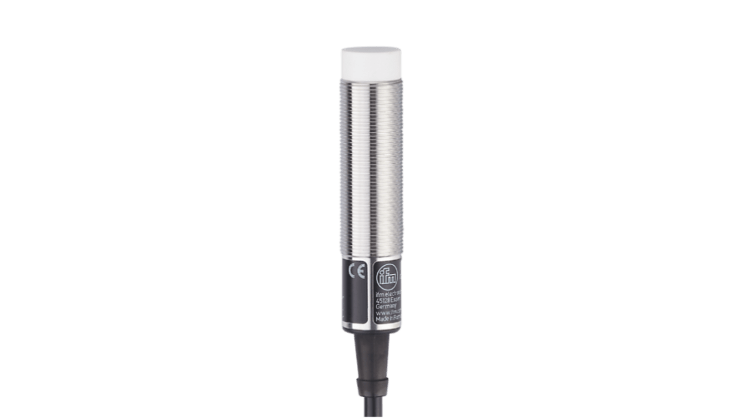 ifm electronic Inductive Threaded Barrel Proximity Sensor, M18, 8 mm Detection, PNP/NPN NO/NC, 10 → 55 V dc