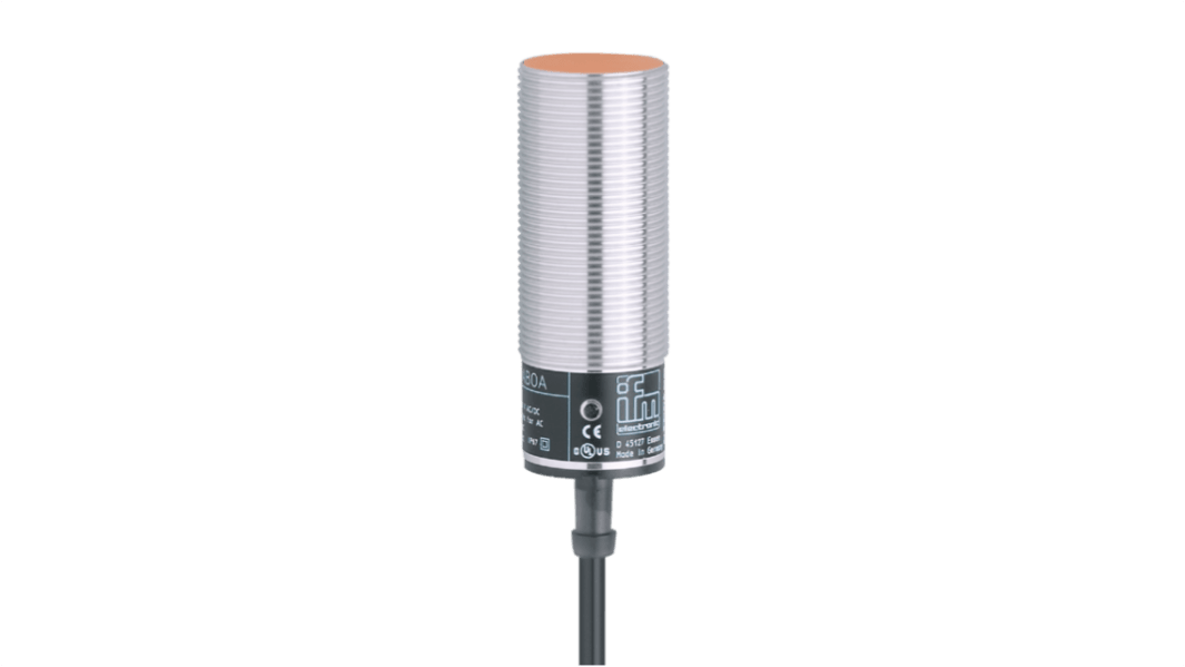 ifm electronic Inductive Threaded Barrel Proximity Sensor, M30, 10 mm Detection, PNP/NPN NO/NC, 10 → 55 V dc