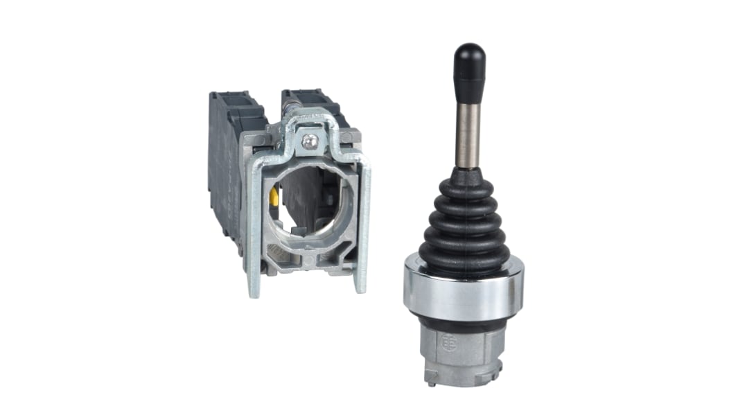 Schneider Electric 4-Axis Joystick Switch Lever, Stay Put, IP66 600V