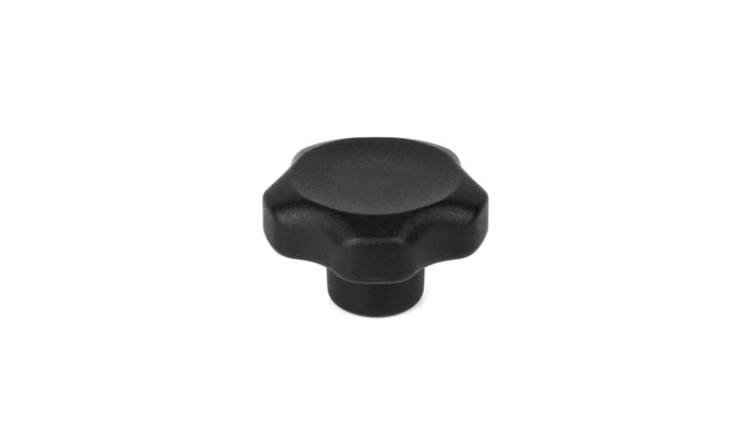 Bouton de serrage RS PRO M8 x 11mm Thermoplastique