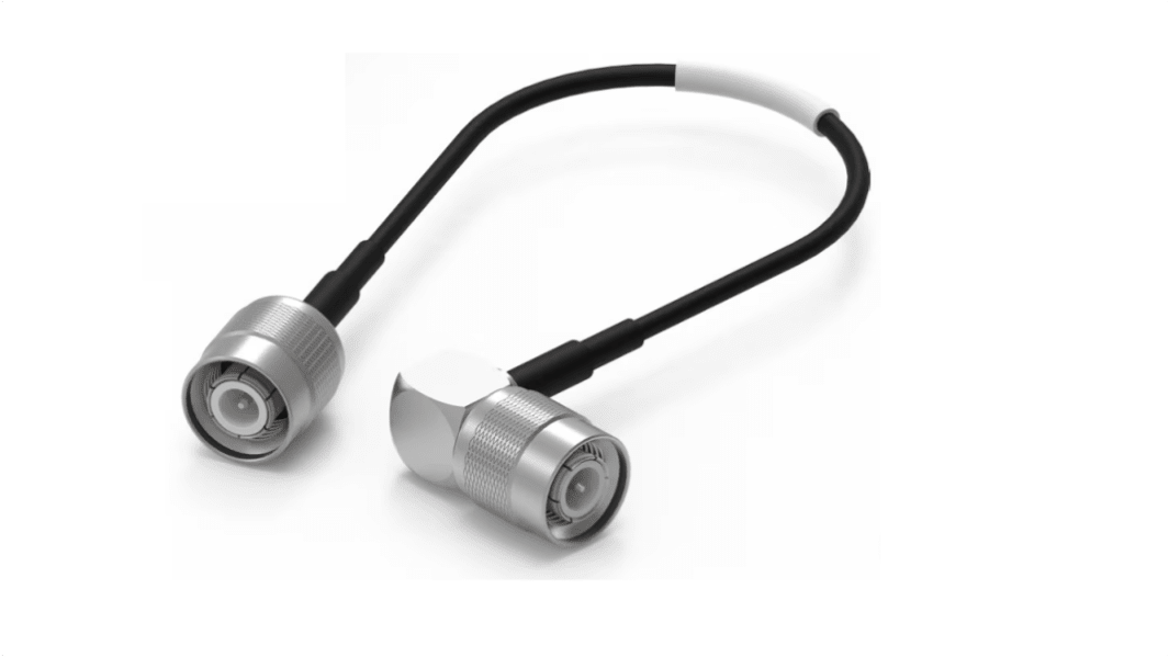 Wurth Elektronik Horizontal Coax Adapter TNC Plug to TNC Plug 1GHz
