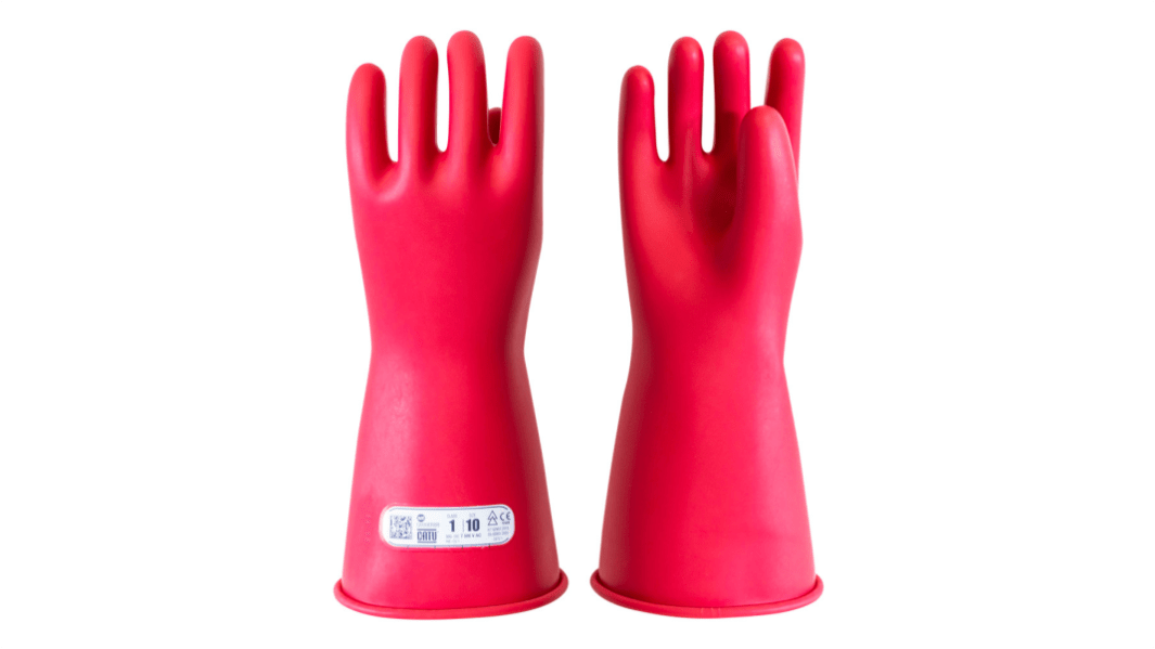 Catu CG-1-..-NR Elektro-Isolierhandschuhe Größe 8 Latex Rot 1Paar