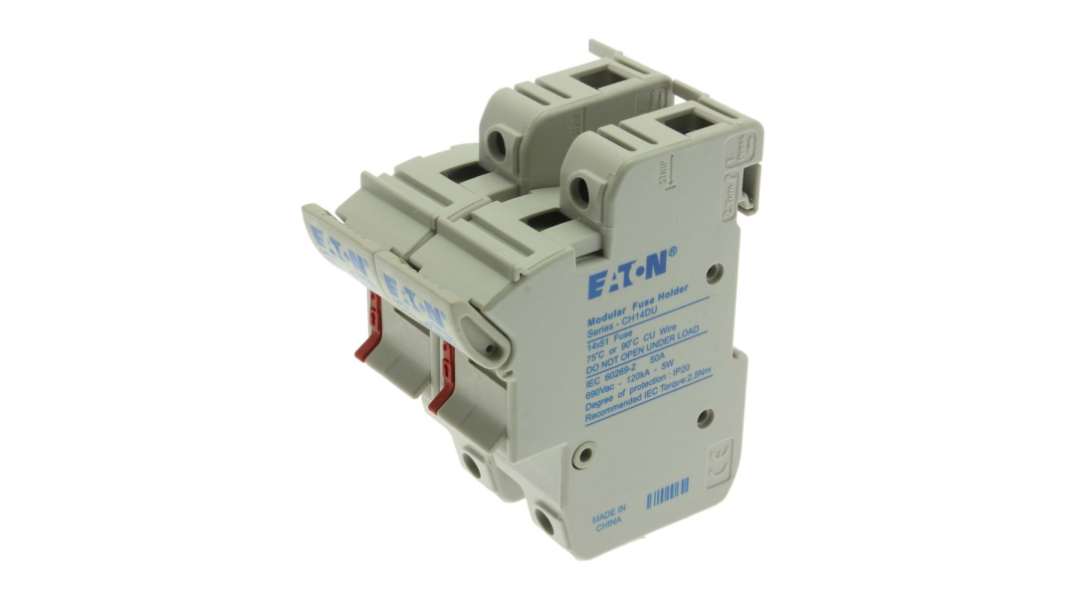 Portafusibili Eaton 14 x 51mm, 2P, 50A, 690V
