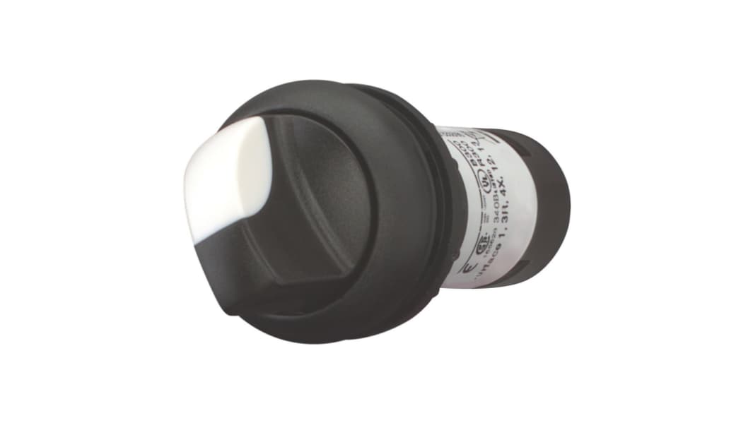 Eaton Toggle Selector Switch - (2NO) 22.5mm Cutout Diameter 2 Positions