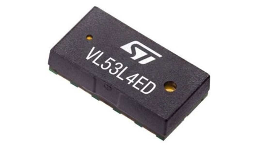 VL53L4EDV0DH/1 STMicroelectronics, Time-of-Flight, 800mm 2.7 V to 3.4 V 12-Pin Optical LGA12 With Liner