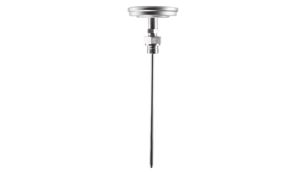 Jumo Dial Thermometer, 608002/0180-834-847-6-104-26-26-200 000#
