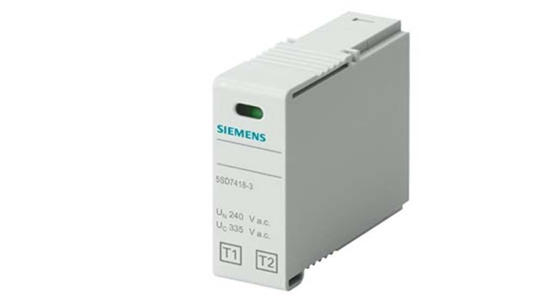 Siemens Surge Protector, 12.5kA, 335V (Volts), Plug In Mount