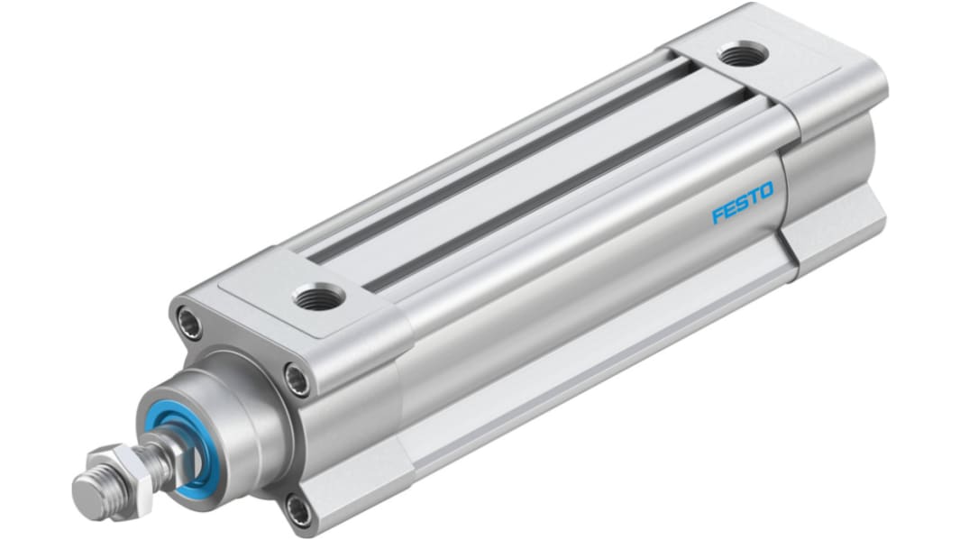 Festo Pneumatic Piston Rod Cylinder - 1376907, 40mm Bore, 100mm Stroke, DSBC Series, Double Acting