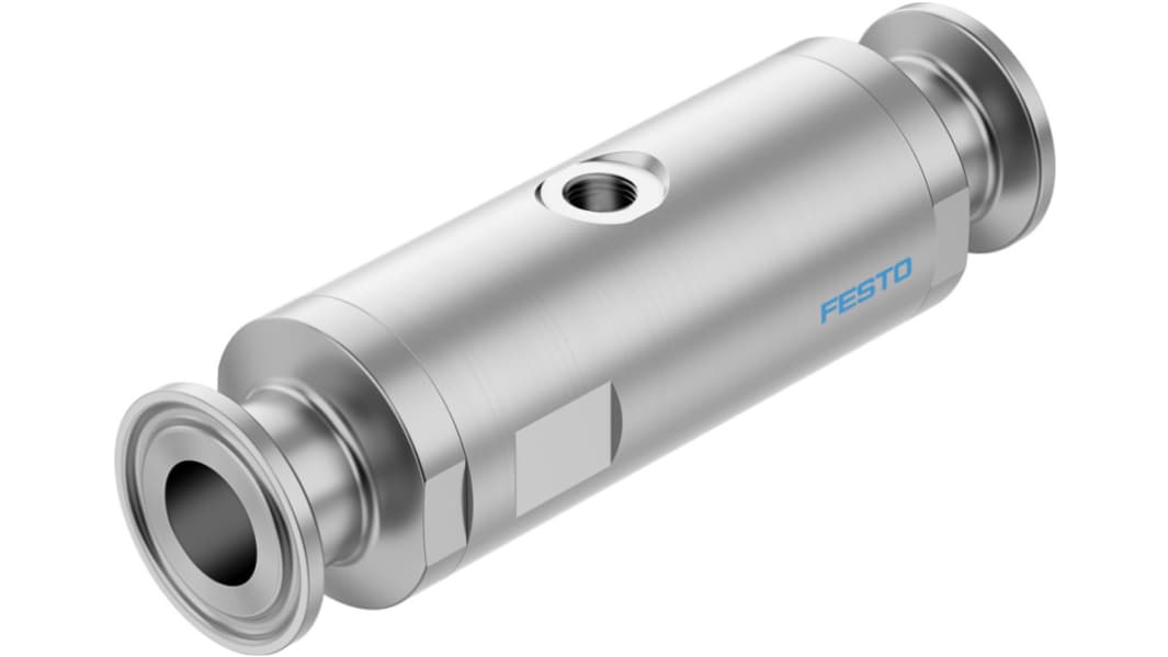Festo VZQA Series Tube Pinch Valve, 15mm Tube Inlet Port, 3022833
