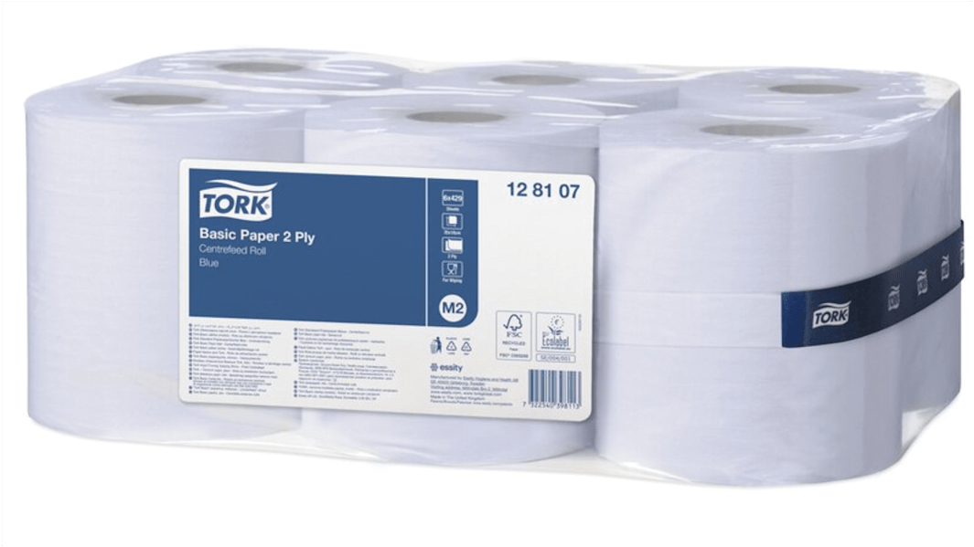 Tork ペーパータオル Basic Paper 128107