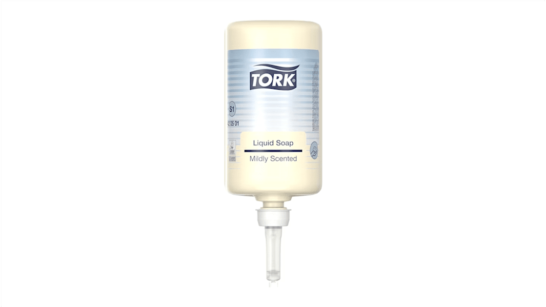 Limpiador para manos Tork Mild , Botella de 1 l, fragancia Aromático