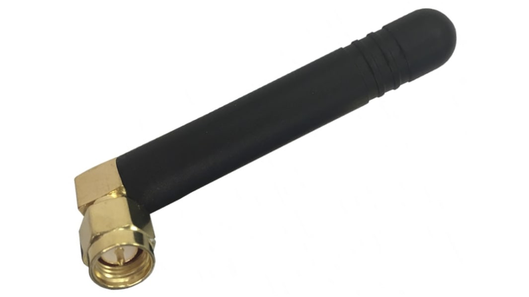 RF Solutions ANT-2WHIP2RA-SMA Stubby WiFi Antenna with SMA Connector, WiFi