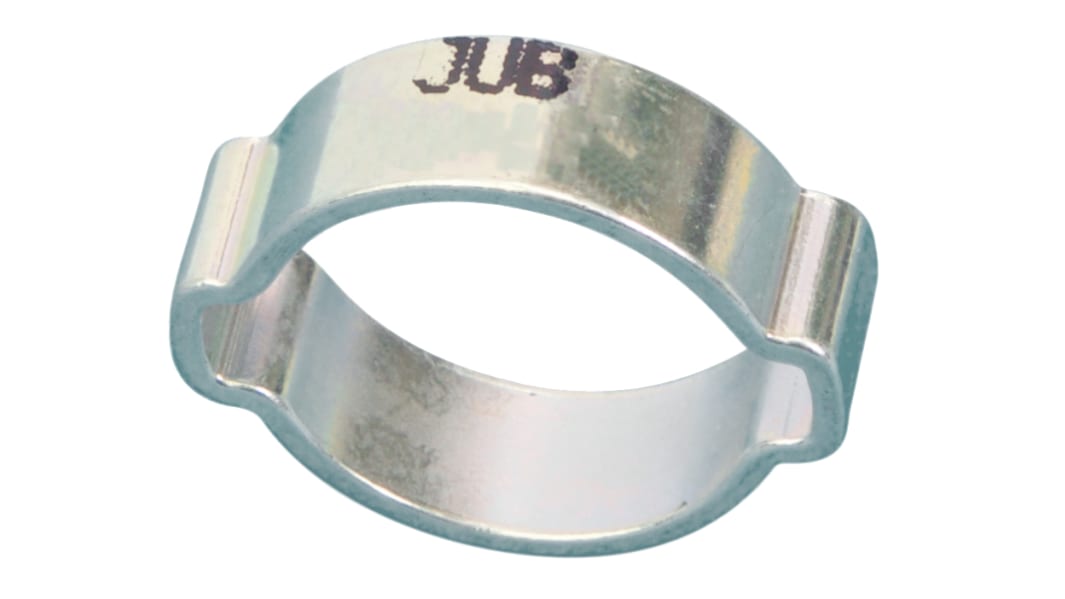 Jubilee Stainless Steel O Clip, 7mm Band Width, 14 → 17mm ID