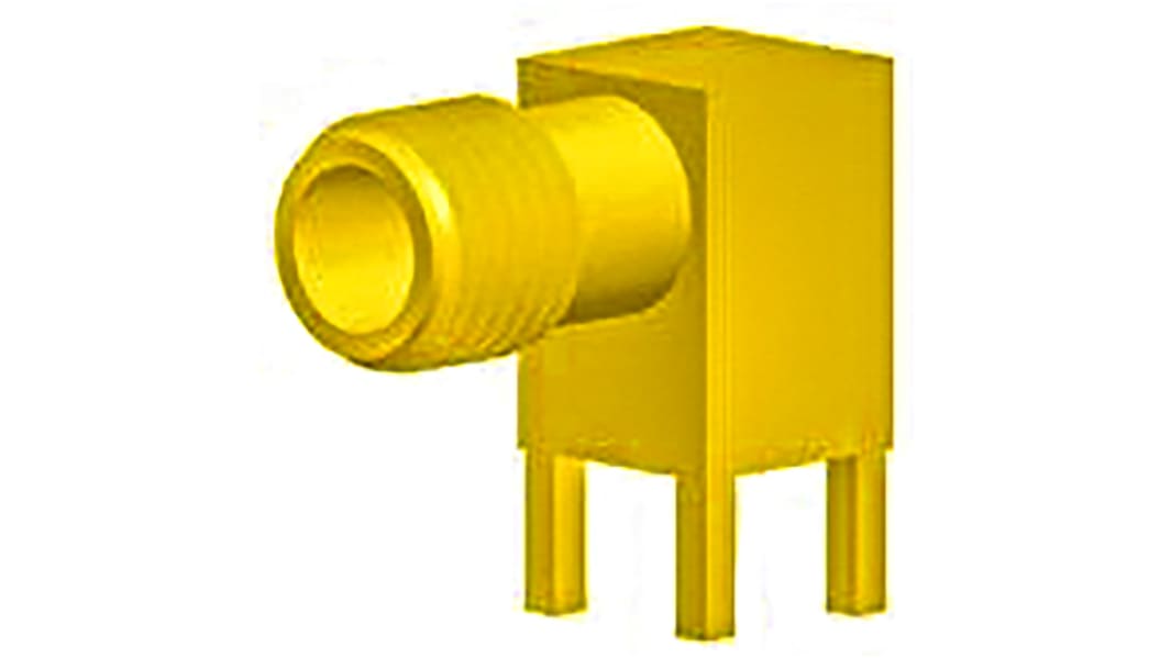 Amphenol RF 同軸コネクタ ジャック 基板取付 SMAコネクタ, 901-143-6RFX