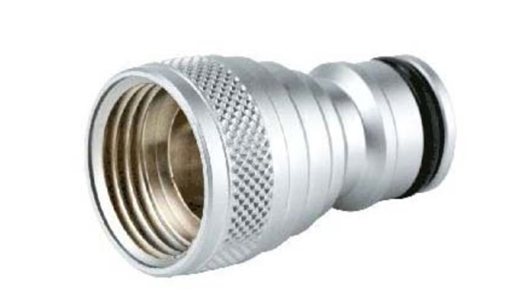 Nito Hose Connector, Straight Threaded Coupling, BSP 1/2in 1/2in ID, 25 bar