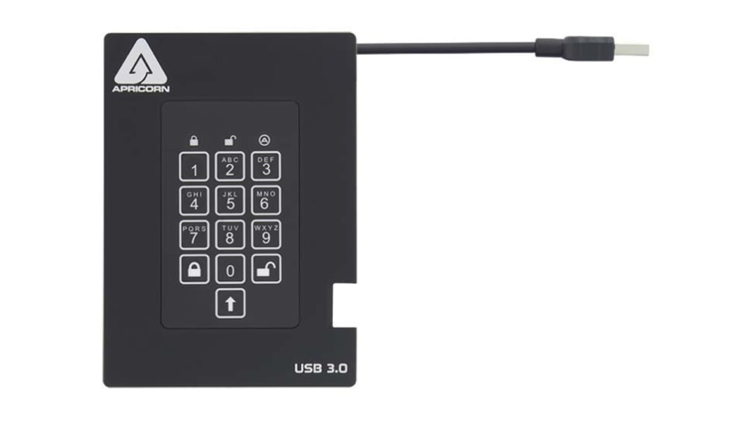 Apricorn 携帯用ハードディスク 外付け 2 TB USB 3.0