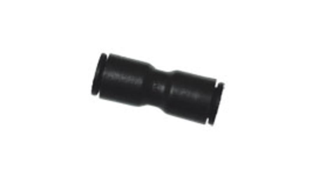 Legris LF3000 8-mm-Steckanschluss x 12-mm-Steckanschluss Gerader Einsteckadapter, Rohr-zu-Rohr, Kunststoff, 20 bar