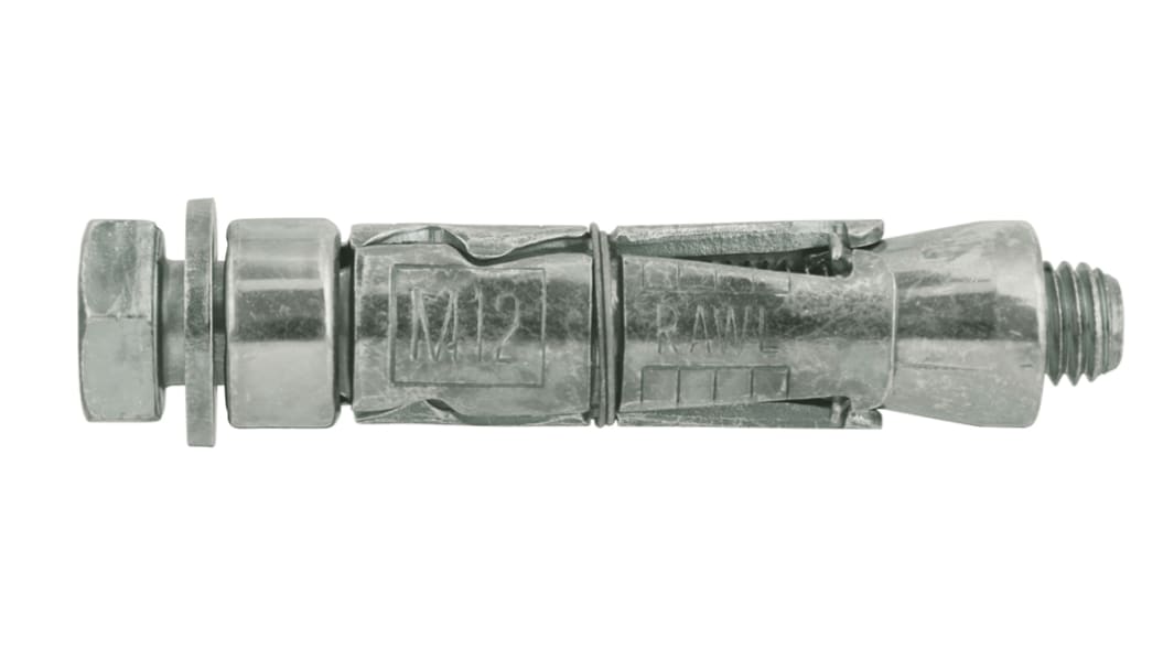 RawlPlug Steel Shield Anchor M10 x 115mm, 16mm Fixing Hole