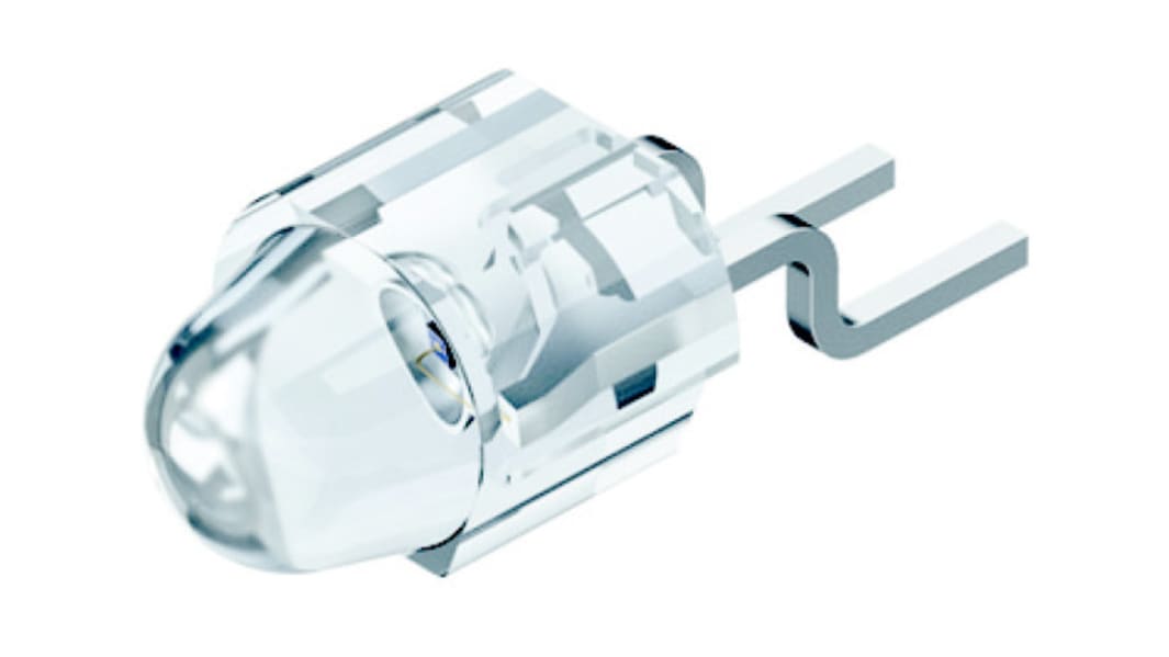 LED IR ams OSRAM de LEDs, λ 860nm, 500mW/sr, 70mW, ±10°, encapsulado SMD Little Star de 2 pines, mont. SMD
