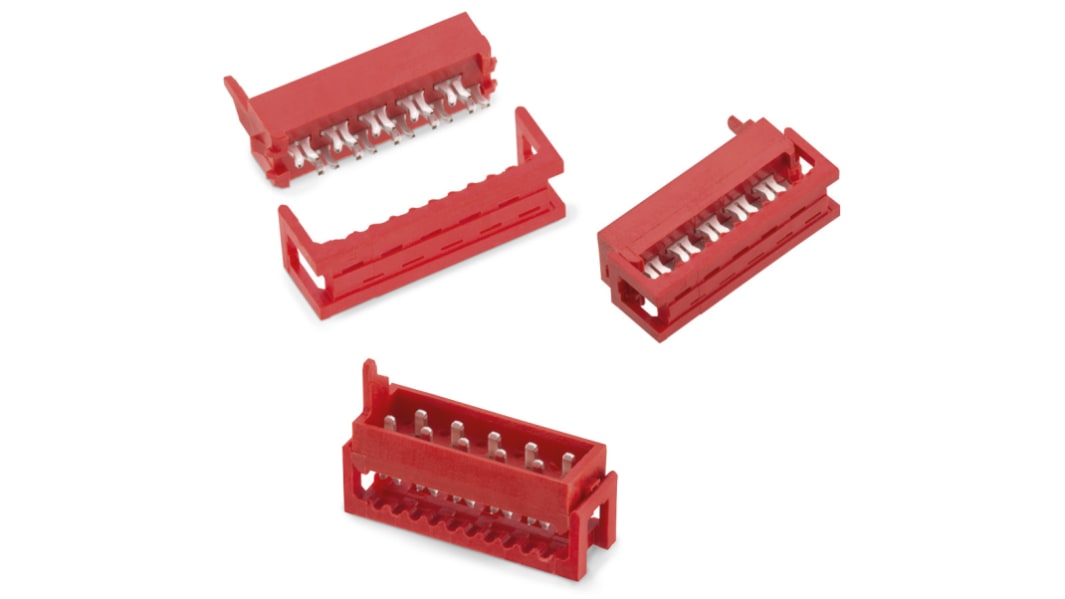 Wurth Elektronik 24-Way IDC Connector for Cable Mount, 2-Row