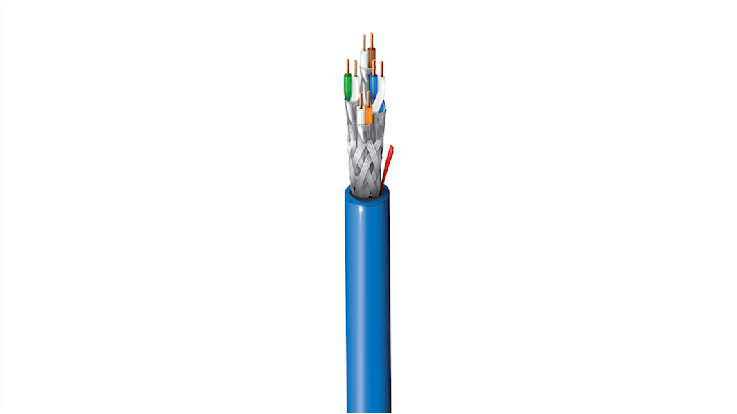 Belden1888ENH, 500m Cat7a, Grey, S/FTP Shielded, Unterminated LSZH Sheath