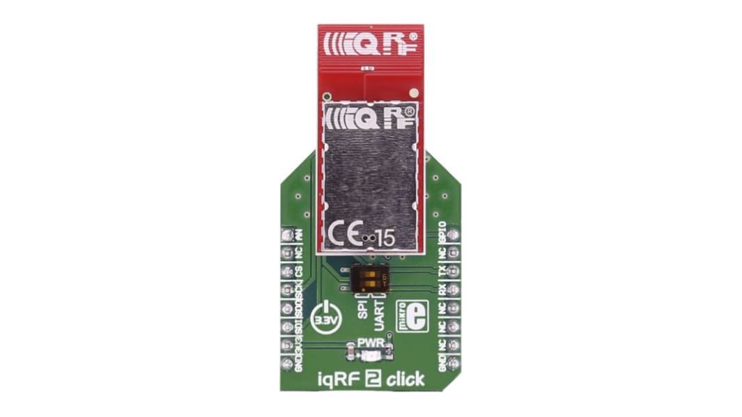 Analógico, GPIO, Transceptor RF, SPI, UART MikroElektronika MIKROE-2587