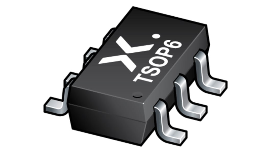Nexperia 74LVC2G14GV,125 Dual Schmitt Trigger CMOS Inverter, 6-Pin TSOP