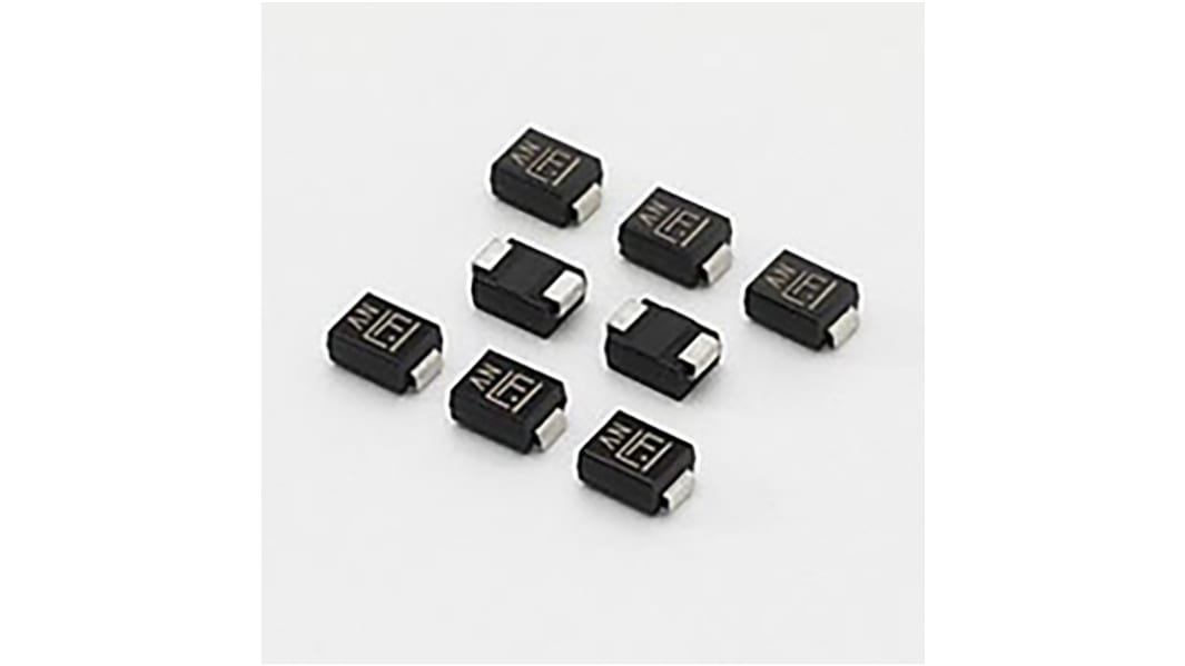 Diode TVS Unidirectionnel, claq. 64.4V, 93.6V DO-214AA (SMB), 2 broches, dissip. 600W