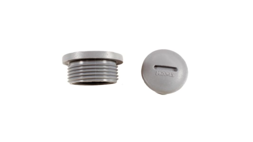 Bouchon obturateur Alpha Wire PG16, Ø de perçage 27mm Retardant à la flamme, Auto-extinguible, IP66, IP68