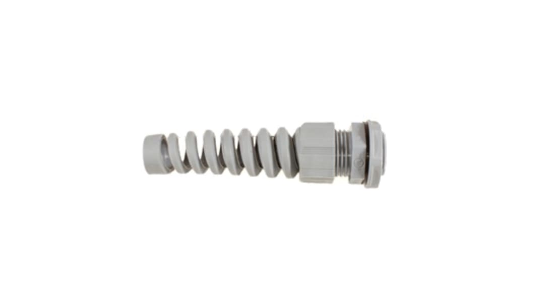 Pressacavo Alpha Wire, in Gomma cloroprene (O-ring/tenuta), Poliammide, filetto PG7, Ø cavo 3mm - 6.5mm max