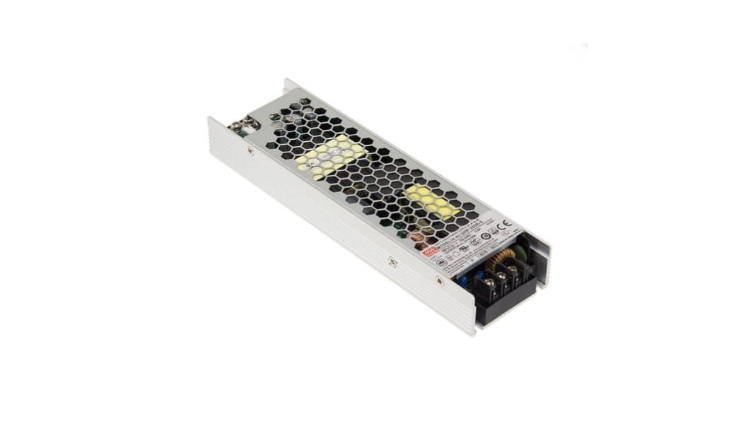 MEAN WELL Switching Power Supply, UHP-200-15, 15V dc, 13.4A, 201W, 1 Output, 127 → 370 V dc, 90 → 264 V