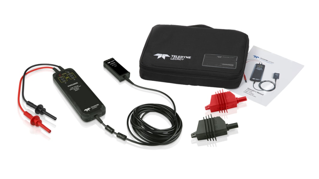Sonda para osciloscopio Teledyne LeCroy HVD3605A, Diferencial, 100MHZ, 1:200, 1:2000, CAT I 6000V, 4.3ns