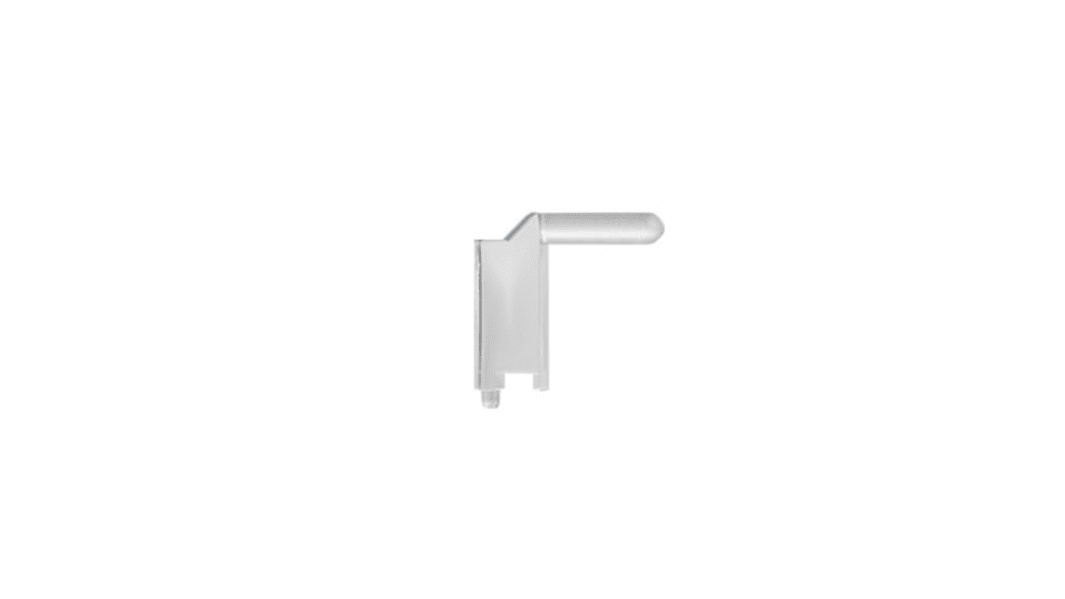 SLP3-350-100-R Bivar, PCB Mounted Right Angle LED Light Pipe, Clear Round Lens