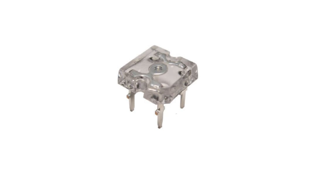 LED Bleu, Rouge, Traversant, Super Flux, 2 LEDs, 3 V, 4,4 V