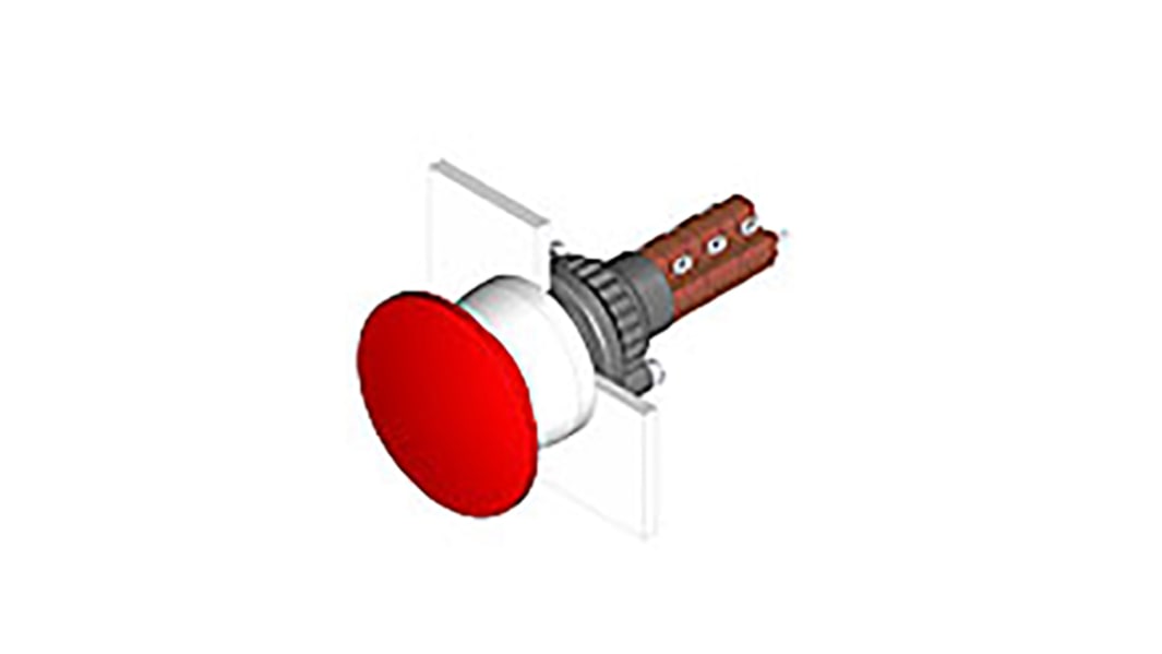 Commutateur à bouton-poussoir lumineux à utiliser avec Commutateurs série 61
