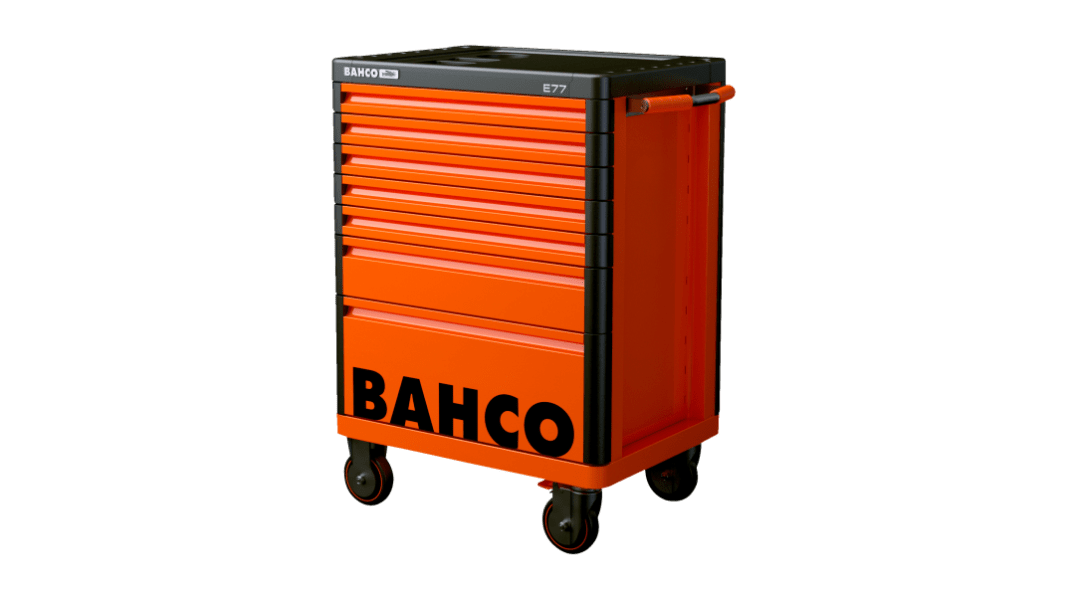 Servante Bahco en Acier 7 tiroirs  à roulettes