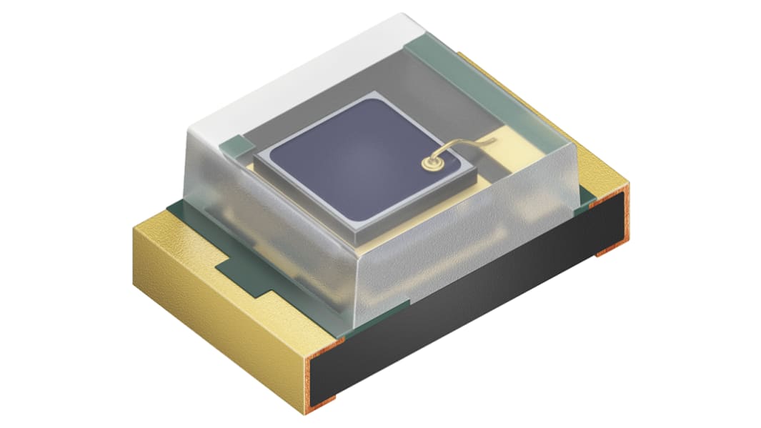 Photo diode, ams OSRAM, Infrarouge, Si, Montage en surface, boîtier Chip LED