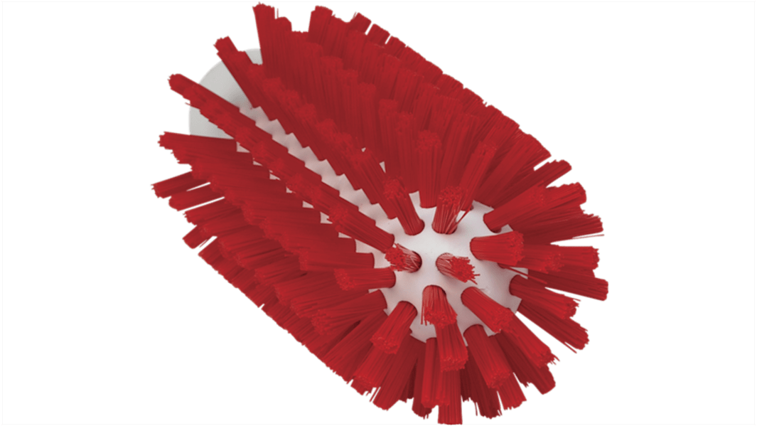 Vikan Red Bottle Brush, 145mm x 63mm